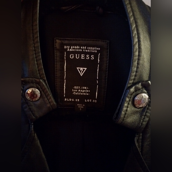 Guess faux leather jacket - Picture 3 of 3